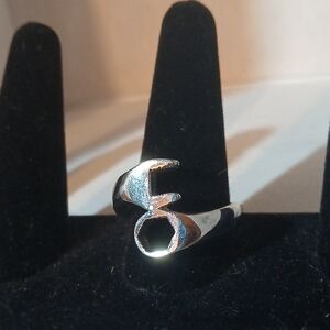 Stainless Steel Silver Wrench Ring